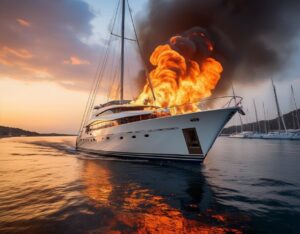Lithium-ion batteries: a growing risk for yacht fires?