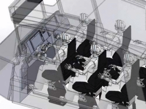 Ullman Seats sketch. Image credit: Ullman Dynamics