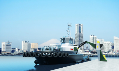EV harbor tugboat development project launched in Japan