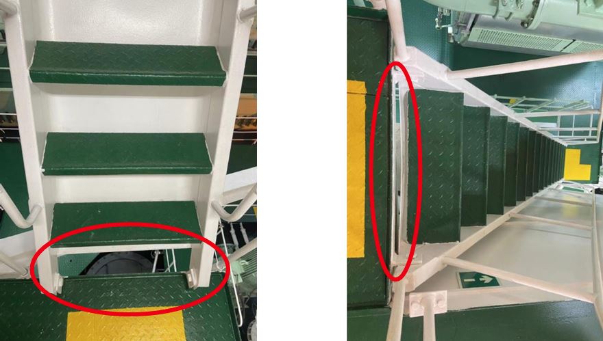 ABS shares guidance on ladders and stairways as a means of escape from engine rooms