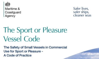 MCA new Sport or Pleasure Code for commercial craft published