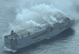 MV Fremantle Highway in July 2023.