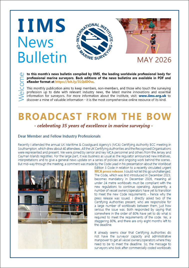 News Bulletin May 2026