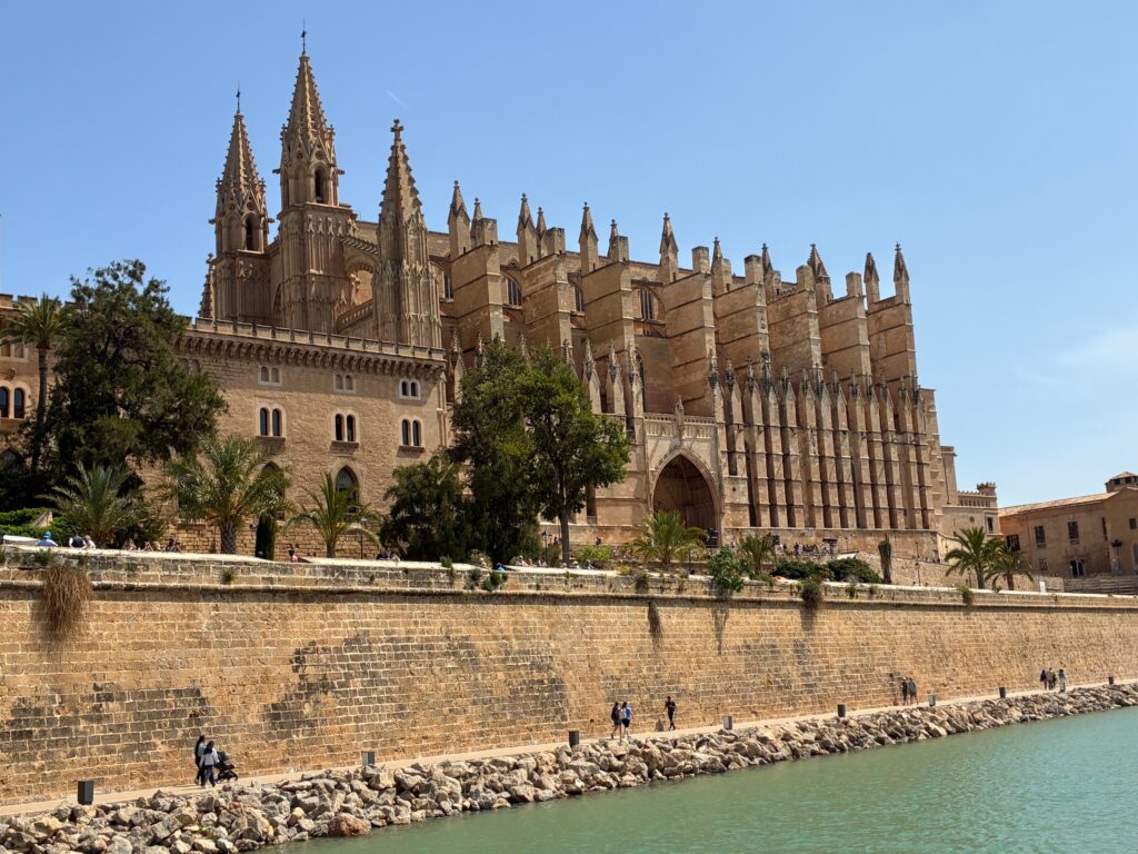 Palma Cathedral provides an inspirational backdrop