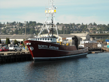 Hull corrosion sank fishing vessel North American