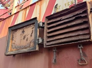 Figure 3 Corroded Ventilator