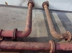 Figure 4. Corroded pipes