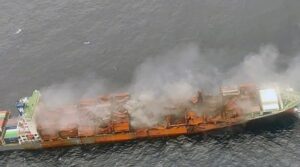 Post-fire ship hull structure and material assessment