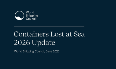 WSC report containers lost at sea more than doubled in 2025