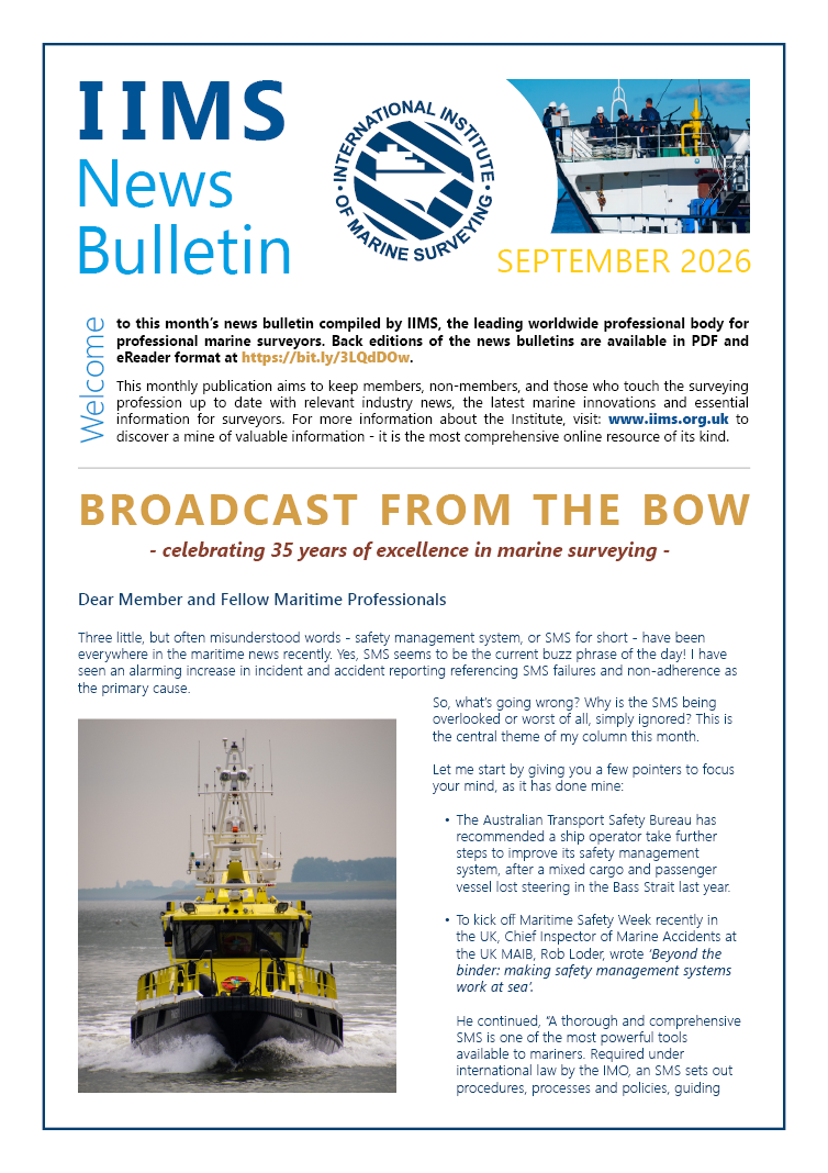 News Bulletin September 2026