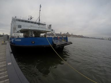Failed engine control transfer led ferry to hit wharf